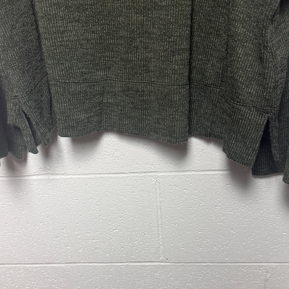 Max Studio Forest Green Knit Hoodie - Picture 5 of 8